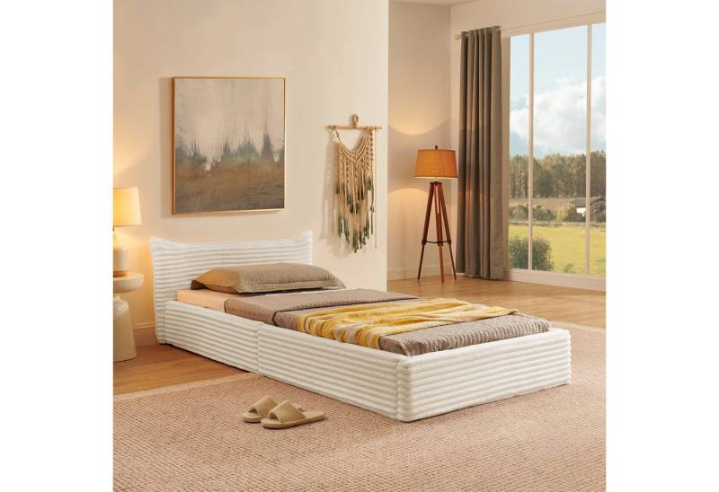 HAUSS SPOLE Polsterbett 90×200 Jugendbett Kinderbett ohne Matratze Stabiler Eisenrahmen HAUSS SPOLE Polsterbett 90×200 Jugendbett Kinderbett ohne Matratze Stabiler Eisenrahmen von HAUSS SPOLE