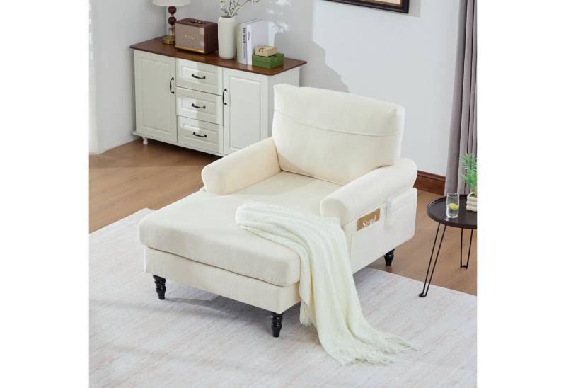 HAUSS SPOLE Relaxsessel Chenille-Liegestuhl Einzelsofa Wohnzimmersofa mit bequemer Rückenlehne HAUSS SPOLE Relaxsessel Chenille-Liegestuhl Einzelsofa Wohnzimmersofa mit bequemer Rückenlehne von HAUSS SPOLE