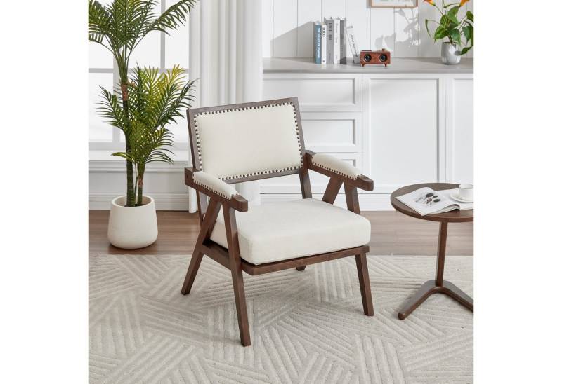 HAUSS SPOLE Relaxsessel Mid-century Loungesessel Sofasessel für Wohnzimmer,Schlafzimmer von HAUSS SPOLE