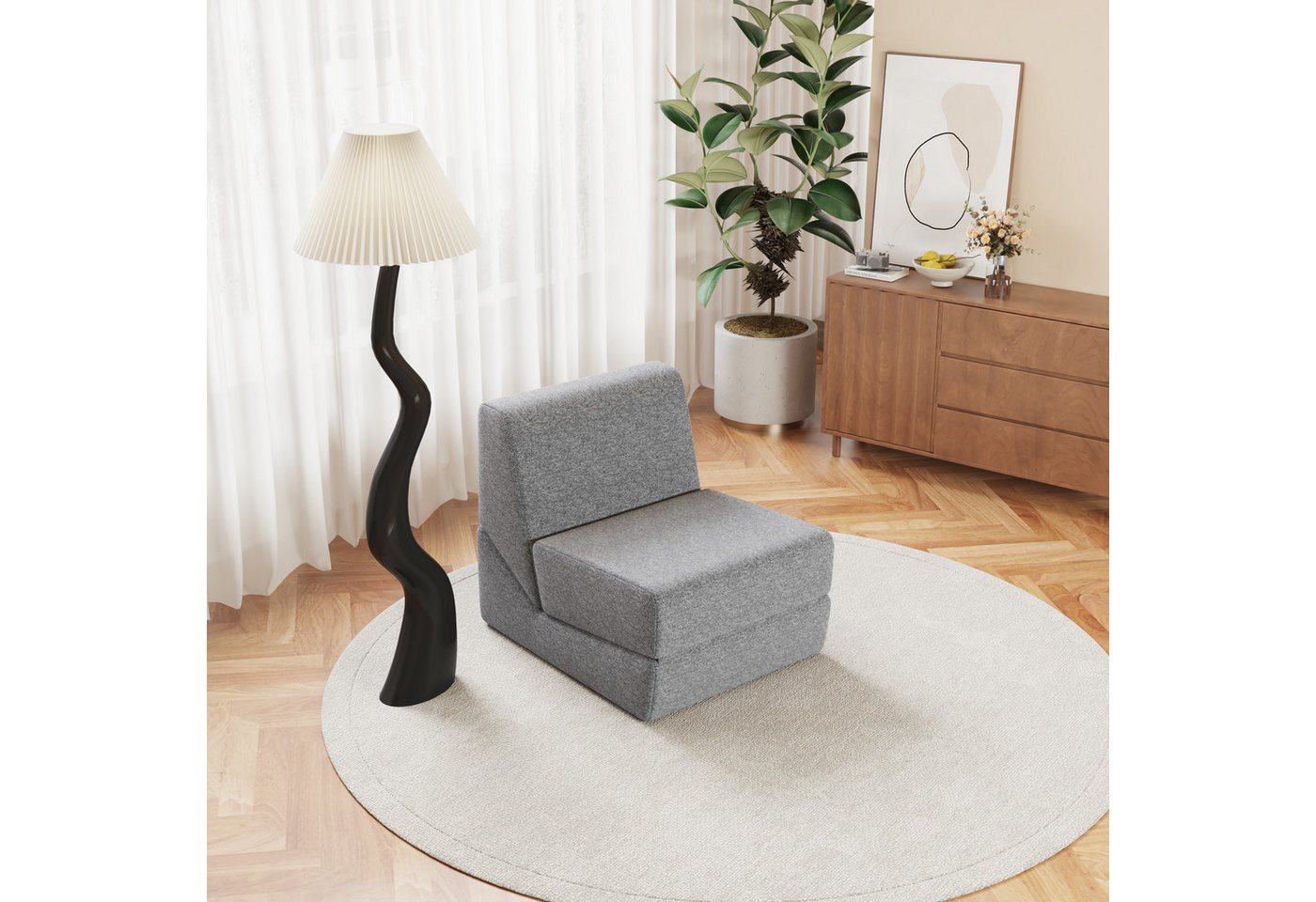 HAUSS SPOLE Relaxsessel mit Schlaffunktion Einzelsessel Polstersessel Wohnzimmersofa von HAUSS SPOLE