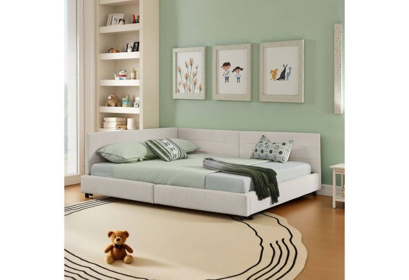 HAUSS SPOLE Schlafsofa 160×200 Polsterbett ohne Matratze Jugendbett mit hoher Rückenlehne HAUSS SPOLE Schlafsofa 160×200 Polsterbett ohne Matratze Jugendbett mit hoher Rückenlehne von HAUSS SPOLE