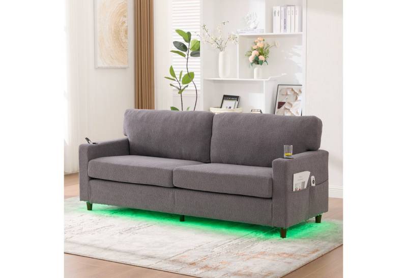 HAUSS SPOLE Schlafsofa 2 sitzer Wohnzimmersofa Moderner Chenille-Schlafzimmersofa mit USB-C HAUSS SPOLE Schlafsofa 2 sitzer Wohnzimmersofa Moderner Chenille-Schlafzimmersofa mit USB-C von HAUSS SPOLE