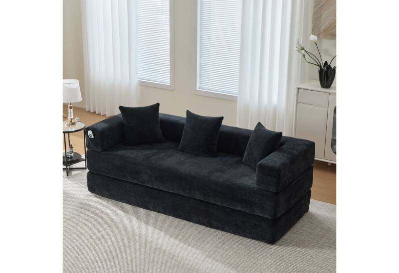 HAUSS SPOLE Schlafsofa mit Schlaffunktion,Modulares Relaxsofa mit Seitentaschen von HAUSS SPOLE