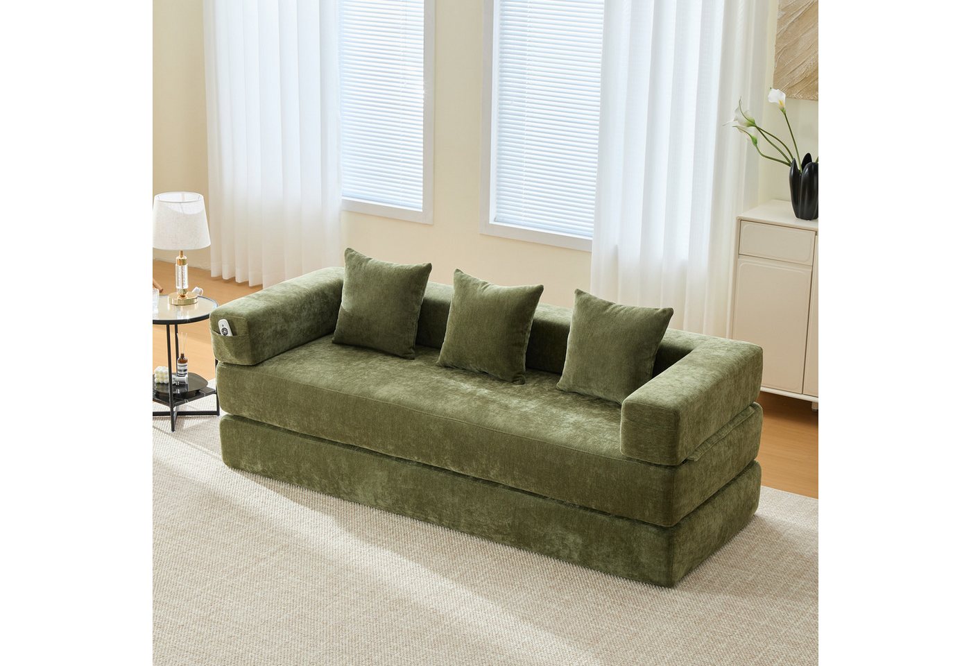 HAUSS SPOLE Schlafsofa mit Schlaffunktion,Modulares Relaxsofa mit Seitentaschen HAUSS SPOLE Schlafsofa mit Schlaffunktion,Modulares Relaxsofa mit Seitentaschen von HAUSS SPOLE