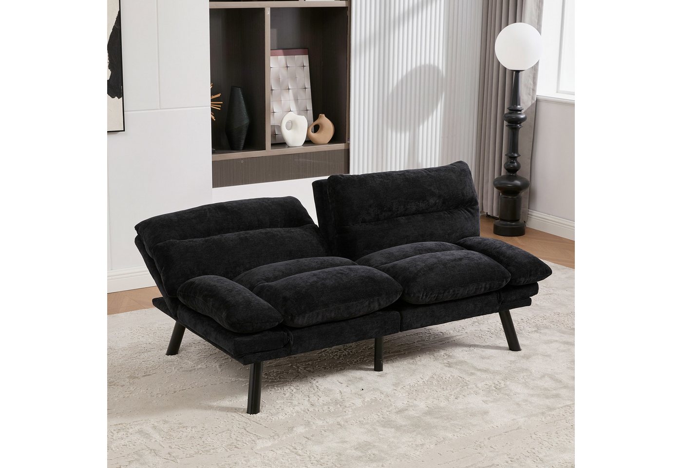 HAUSS SPOLE Schlafsofa mit Schlaffunktion,Zweisitzer Relaxsofa mit verstellbarer Rückenlehne HAUSS SPOLE Schlafsofa mit Schlaffunktion,Zweisitzer Relaxsofa mit verstellbarer Rückenlehne von HAUSS SPOLE