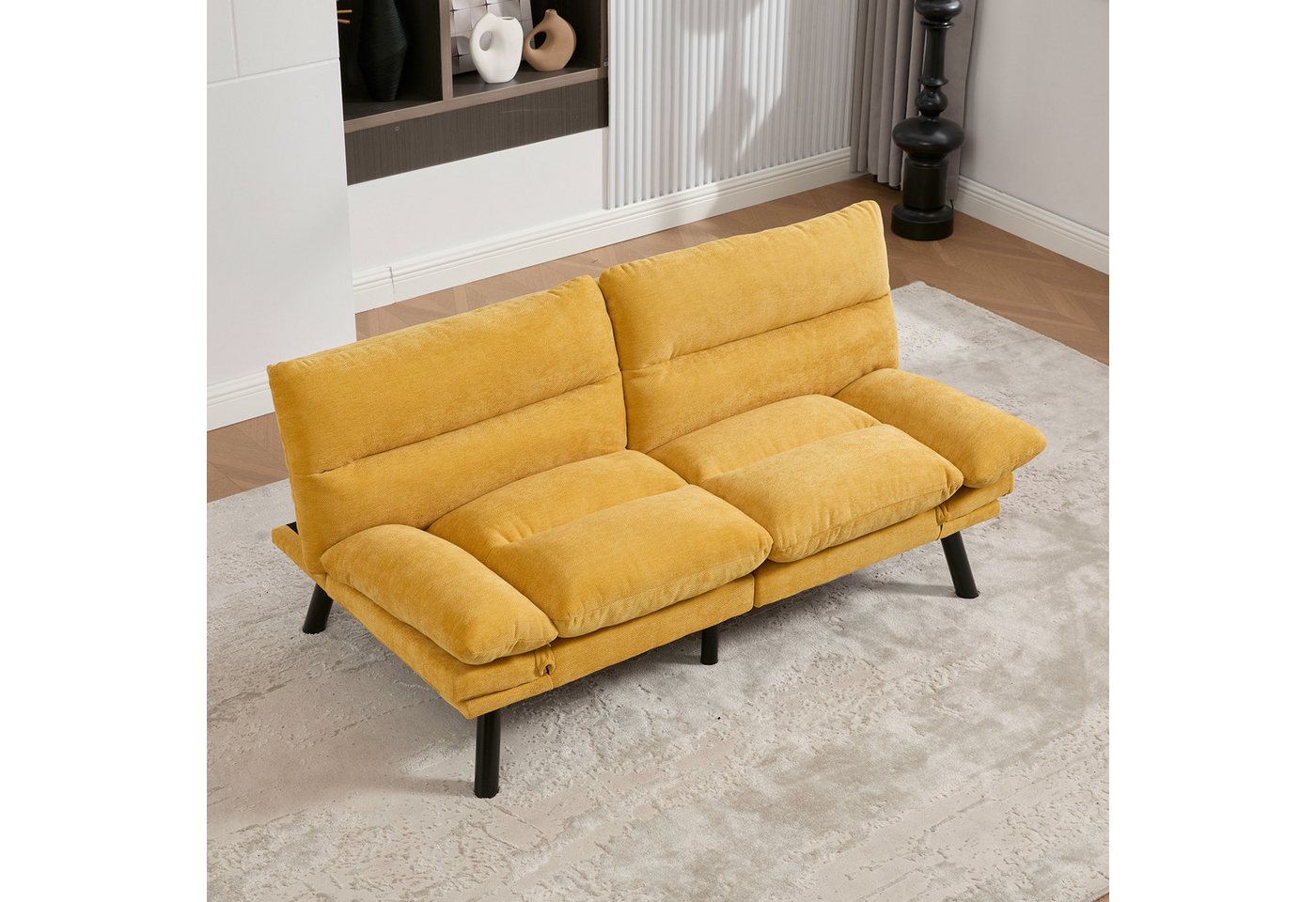 HAUSS SPOLE Schlafsofa mit Schlaffunktion,Zweisitzer Relaxsofa mit verstellbarer Rückenlehne HAUSS SPOLE Schlafsofa mit Schlaffunktion,Zweisitzer Relaxsofa mit verstellbarer Rückenlehne von HAUSS SPOLE
