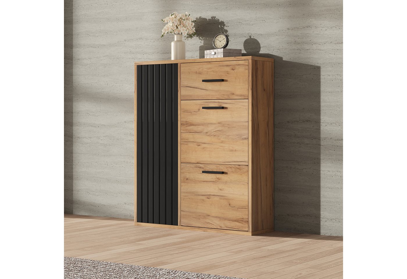 HAUSS SPOLE Schuhschrank Moderne Schuhkipper Schuhständer Schuhkommode mit verstellbaren Regale HAUSS SPOLE Schuhschrank Moderne Schuhkipper Schuhständer Schuhkommode mit verstellbaren Regale von HAUSS SPOLE