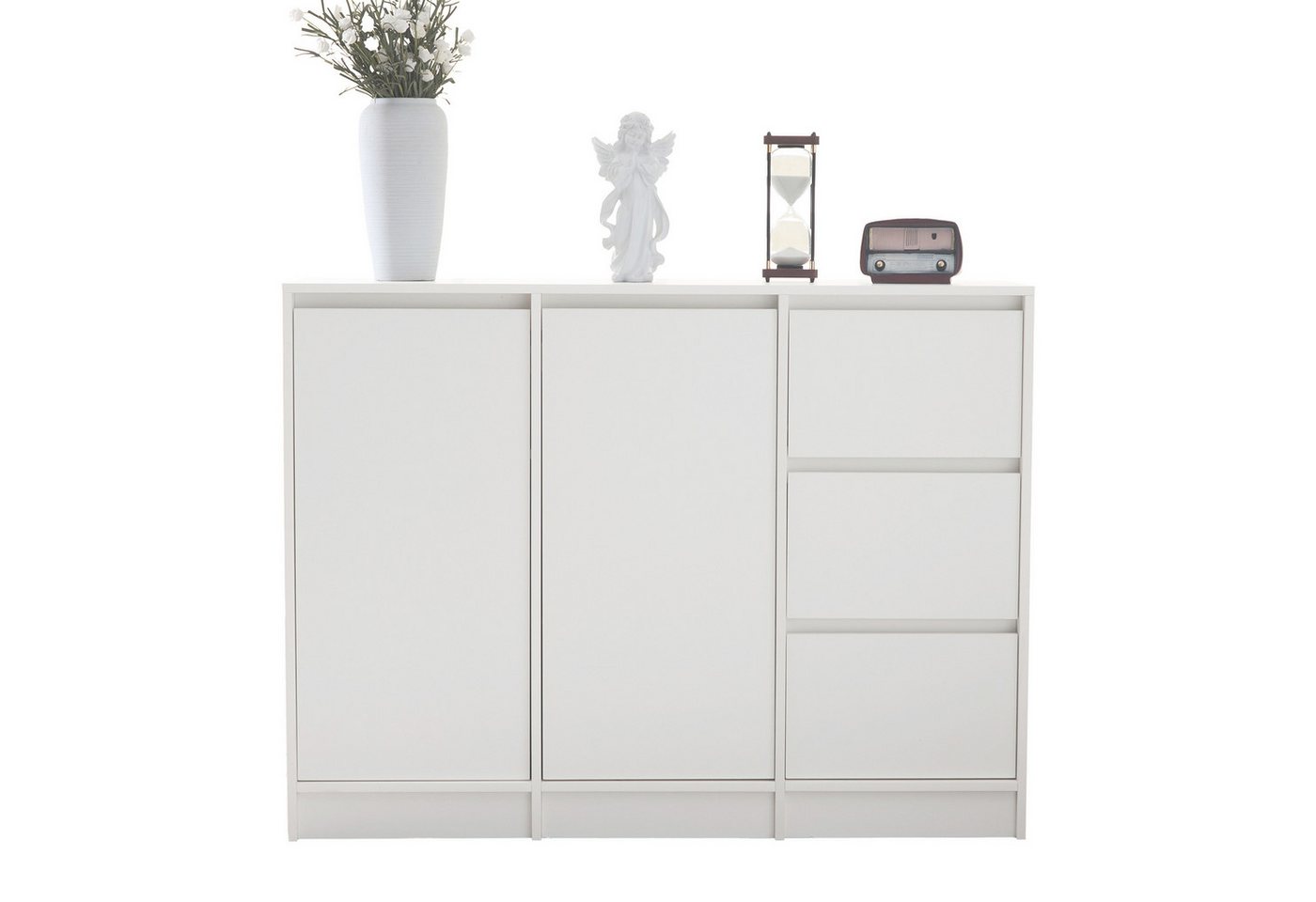 HAUSS SPOLE Sideboard Kommode Beistellschrank mit großem Stauraum verstellbaren Regal HAUSS SPOLE Sideboard Kommode Beistellschrank mit großem Stauraum verstellbaren Regal von HAUSS SPOLE