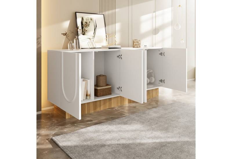 HAUSS SPOLE Sideboard Sideboard Anrichte Wohnzimmerschrank für Wohn/Schlaf und Esszimmer HAUSS SPOLE Sideboard Sideboard Anrichte Wohnzimmerschrank für Wohn/Schlaf und Esszimmer von HAUSS SPOLE