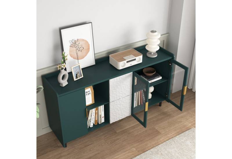 HAUSS SPOLE Sideboard Vorratsschrank Aufbewahrungsschrank Buffetschrank mit 2 Schubladen HAUSS SPOLE Sideboard Vorratsschrank Aufbewahrungsschrank Buffetschrank mit 2 Schubladen von HAUSS SPOLE