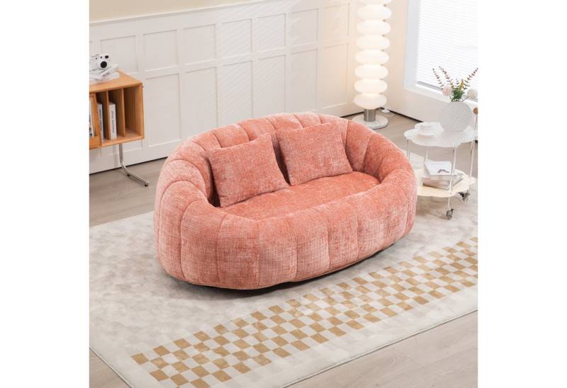 HAUSS SPOLE Sitzsack Sitzsack Relaxsessel Posterstuhl, Extrabreit Lazy Sofa mit 2 Kissen (Lazy Sofa Bean Bag für Erwachsene & Kinder – Chenille Stuhl mit Memory-Schaum, bequem und langlebig – Ideal für Wohnzimmer, Schlafzimmer & Konferenzraum – Einfacher Einsatz ohne Montage, 150 kg Belastbarkeit, 150 x 95 x 63 cm), mit Relaxfunktion HAUSS SPOLE Sitzsack Sitzsack Relaxsessel Posterstuhl, Extrabreit Lazy Sofa mit 2 Kissen (Lazy Sofa Bean Bag für Erwachsene & Kinder – Chenille Stuhl mit Memory-Schaum, bequem und langlebig – Ideal für Wohnzimmer, Schlafzimmer & Konferenzraum – Einfacher Einsatz ohne Montage, 150 kg Belastbarkeit, 150 x 95 x 63 cm), mit Relaxfunktion von HAUSS SPOLE