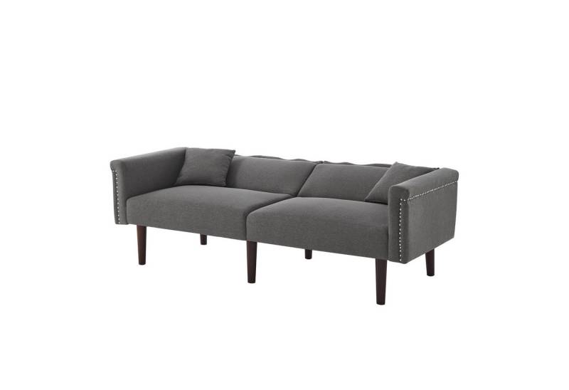 HAUSS SPOLE Sofa 2-in-1 Sofabett mit Liegefunktion, verstellbare Doppelrückenlehnen von HAUSS SPOLE