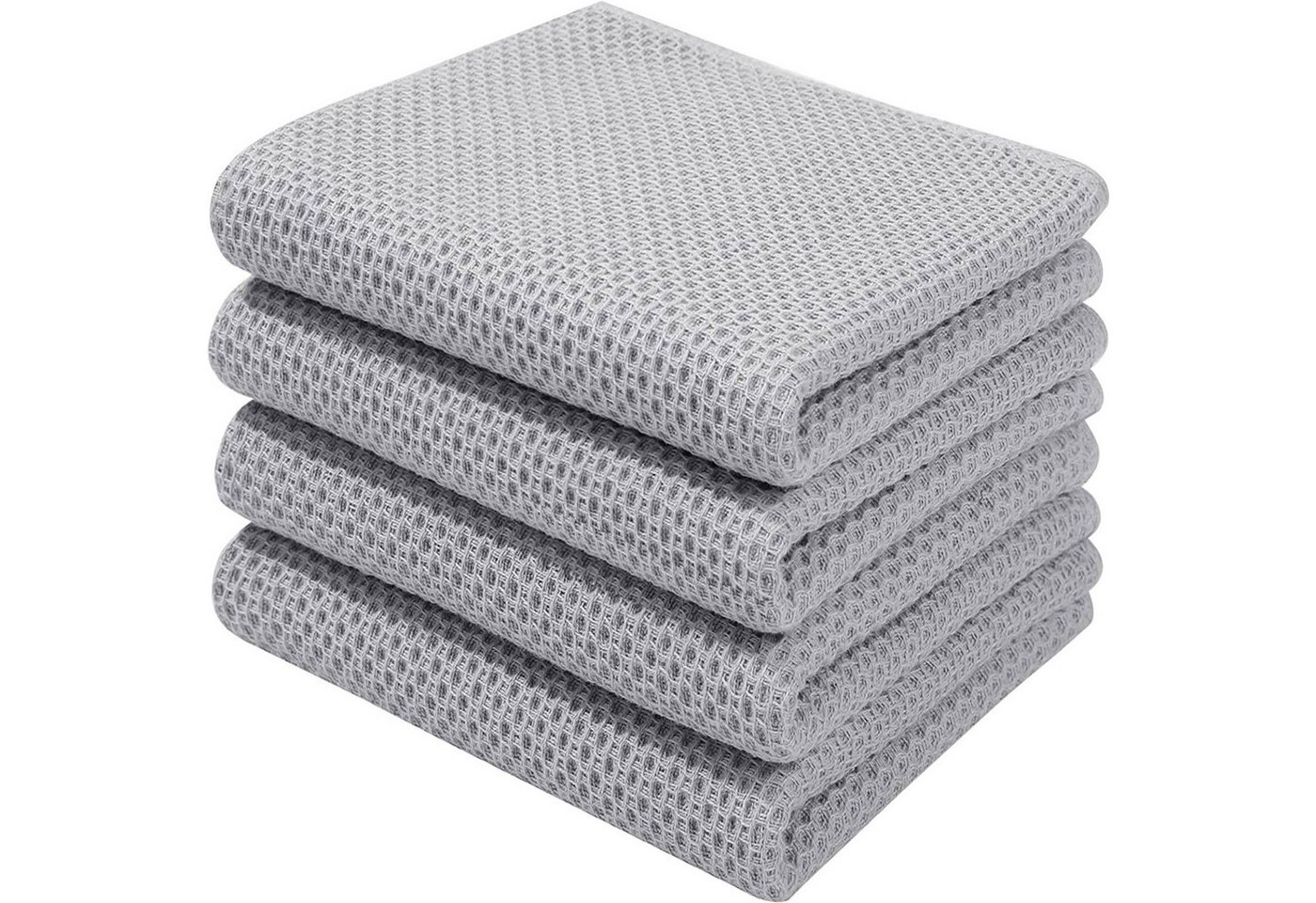 HAUSS SPOLE Spültuch Geschirrtuch, (Spar-Set, 4-tlg/6-tlg),100% Baumwolle, (Geschirrtücher Geschirrtuch 4er oder 6er Set 34 x 34 cm oder 34 x 73cm, 4-tlg., Geschirr Küchen Tuch Tücher Handtücher Handtuch Küchenhandtuch), aus 100% Baumwolle von HAUSS SPOLE