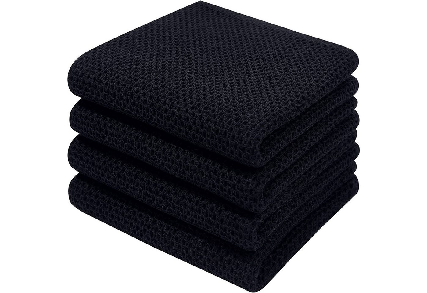 HAUSS SPOLE Spültuch Geschirrtuch, (Spar-Set, 4-tlg/6-tlg),100% Baumwolle, (Geschirrtücher Geschirrtuch 4er oder 6er Set 34 x 34 cm oder 34 x 73cm, 4-tlg., Geschirr Küchen Tuch Tücher Handtücher Handtuch Küchenhandtuch), aus 100% Baumwolle von HAUSS SPOLE