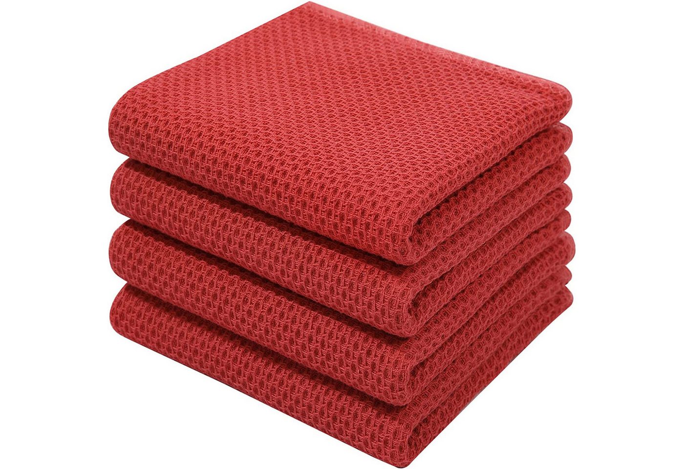 HAUSS SPOLE Spültuch Geschirrtuch, (Spar-Set, 4-tlg/6-tlg),100% Baumwolle, (Geschirrtücher Geschirrtuch 4er oder 6er Set 34 x 34 cm oder 34 x 73cm, 4-tlg., Geschirr Küchen Tuch Tücher Handtücher Handtuch Küchenhandtuch), aus 100% Baumwolle von HAUSS SPOLE