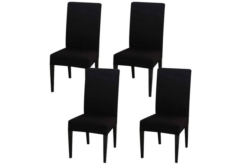 HAUSS SPOLE Stuhlhusse Stuhlhusse Mikrofaser Stuhlhusse, elastische Stretch Husse Bi-Elastic, Stuhlabdeckung Schwingstühle Restaurant Bankett Hotel Hochzeit Party von HAUSS SPOLE