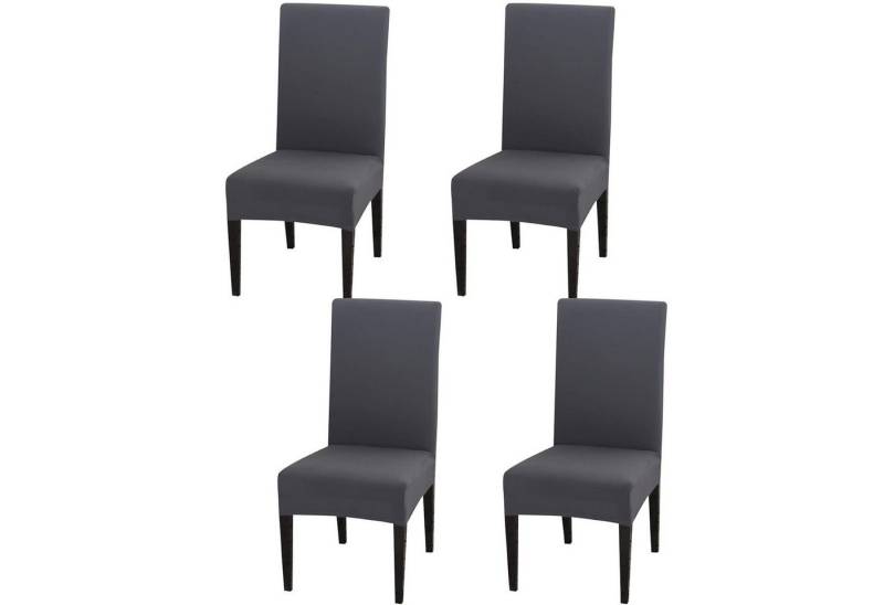 HAUSS SPOLE Stuhlhusse Stuhlhusse Mikrofaser Stuhlhusse, elastische Stretch Husse Bi-Elastic, Stuhlabdeckung Schwingstühle Restaurant Bankett Hotel Hochzeit Party von HAUSS SPOLE