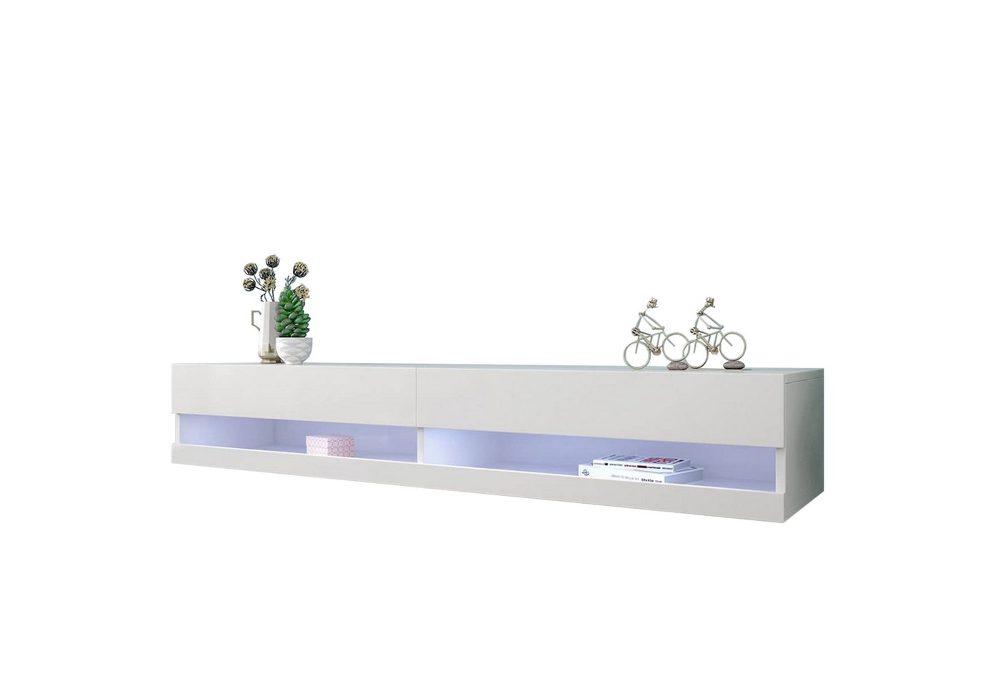 HAUSS SPOLE TV-Schrank TV-Lowboards TV Schrank Fernsehschrank TV-Tisch für Ihr Wohnzimmer von HAUSS SPOLE