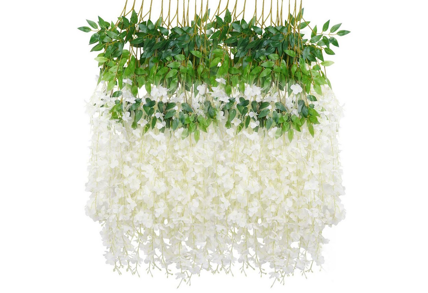 Kunstblume 12 Stück Wisteria Künstliche Glyzinien Blumen Hängende Glyzinien, HAUSS SPOLE, an der Wand, Türen, Schaukeln, Spiegel und überall aufhängen Kunstblume 12 Stück Wisteria Künstliche Glyzinien Blumen Hängende Glyzinien, HAUSS SPOLE, an der Wand, Türen, Schaukeln, Spiegel und überall aufhängen von HAUSS SPOLE