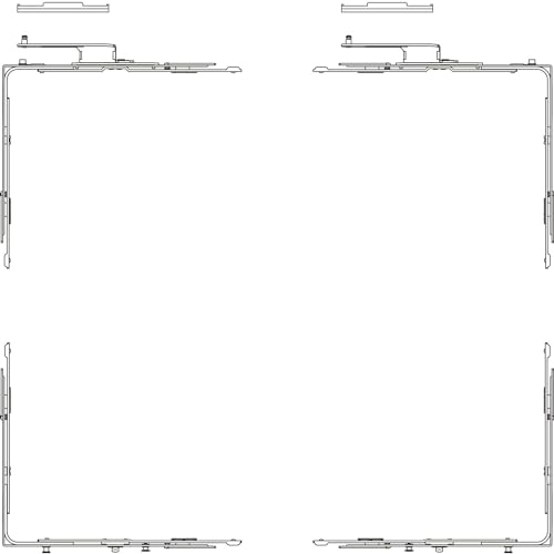 HAUTAU 303657 Kart. HKS Eckumlenkung Z/ST A9 R, Silber, Links von HAUTAU