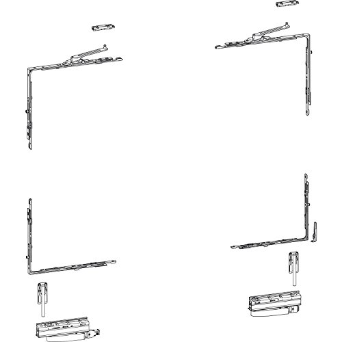 HAUTAU ATRIUM HKS 200 Z, Versatz 13 mm, links, 160 kg, 1 Grundkarton | Zubehör Beschläge für Fensterbeschläge, Schiebefenster, Schiebetürbeschlag von HAUTAU