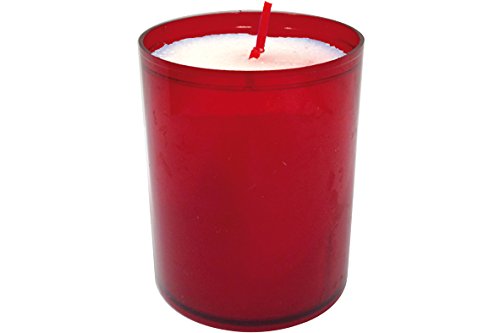 HAUTEKIET w3040018 W304pc S120 Cups Kerze weiß rot von HAUTEKIET