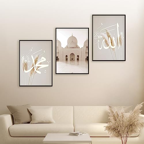 HAVA Artwork Abu Dhabi Poster Set, Islamische Poster, Islamische Bilder, Islamische Dekoration, Islamische Geschenke, Bilderrahmen, Allah Wandbild HAVA Artwork Abu Dhabi Poster Set, Islamische Poster, Islamische Bilder, Islamische Dekoration, Islamische Geschenke, Bilderrahmen, Allah Wandbild von HAVA Artwork