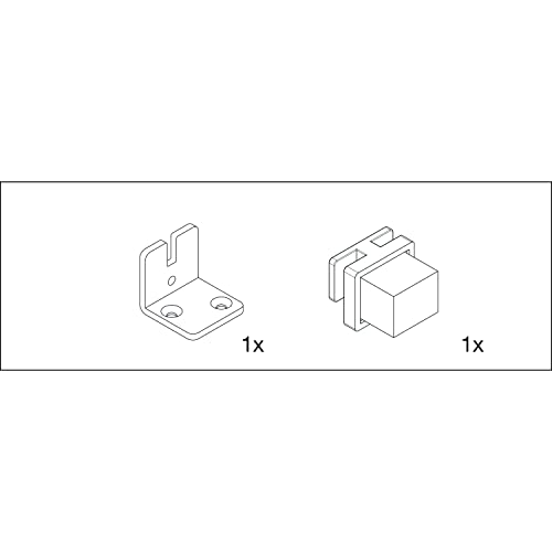 HAWA Türmitnehmer (Schiebetürbeschlag), Zubehör für Clipo/Combino, Kunststoff von HAWA