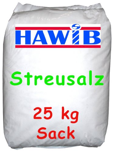 Tausalz / Streusalz / Steinsalz 25 kg Sack (0,44€/kg) von HAWIB