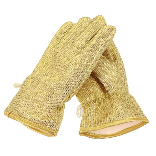 HAWILLOSCH Draht-geschirrspülhandschuhe Küchenhandschuhe Zum Reinigen Mehrweg-reinigungshandschuhe Für Geschirr Und Küche von HAWILLOSCH
