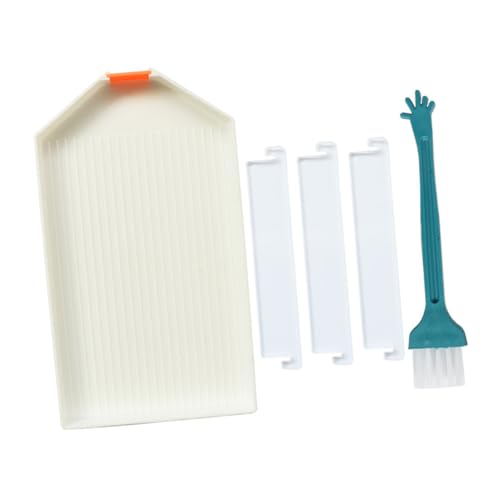 HAWILLOSCH 1 Satz -Dish-Kombination Tablett Malerei Erwachsene Multi-Grid-Trennschale Sortierfach für Perlen Plastik von HAWILLOSCH