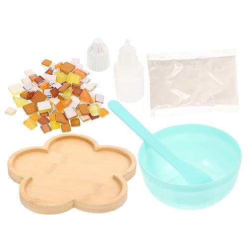 HAWILLOSCH 1satz DIY Mosaik Untersetzer Bastelmaterial Für Kreative Getränkehalter Hitzebeständig Und rutschfest Für Handwerksprojekte Mit Kindern Heimdekoration HAWILLOSCH 1satz DIY Mosaik Untersetzer Bastelmaterial Für Kreative Getränkehalter Hitzebeständig Und rutschfest Für Handwerksprojekte Mit Kindern Heimdekoration von HAWILLOSCH