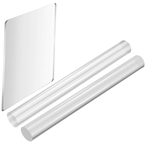 HAWILLOSCH 1 Satz Tonpresswerkzeug trockener Ton Modellieren Bildhauerei Werkzeug aus Ton Modelliermasse handgefertigte Acryl-Trägerplatte Tonwalzenversorgung Acryl-Rückwand-Kit Transparent HAWILLOSCH 1 Satz Tonpresswerkzeug trockener Ton Modellieren Bildhauerei Werkzeug aus Ton Modelliermasse handgefertigte Acryl-Trägerplatte Tonwalzenversorgung Acryl-Rückwand-Kit Transparent von HAWILLOSCH