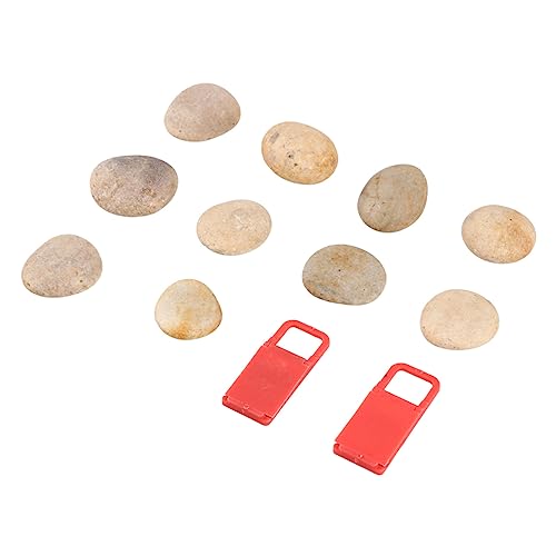 HAWILLOSCH 1 Set Bemalte Steine ​​Set Deko Kieselsteine ​​Farbe Zum Bemalen Bemalte Steine ​​DIY Naturkiesel Steine ​​Zum Bemalen von HAWILLOSCH