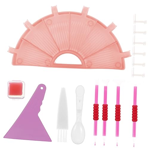HAWILLOSCH 1 Set Bohrschalen Set Tabletts Organizer Für Erwachsene Aufbewahrungszubehör Diamant Kunsthandwerk Großes Kit Organizer Serviertablett Schmucktablett Farbhaltertablett von HAWILLOSCH