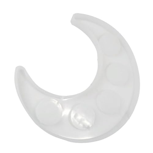 HAWILLOSCH 1 Stück Silikonform Selber Machen Tablett Halbmond Schalenform in Mondform Silikon-untersetzerform Selber Machen Harzform Kristall-epoxy-form Mondförmige Mattenform Weiß Kieselgel HAWILLOSCH 1 Stück Silikonform Selber Machen Tablett Halbmond Schalenform in Mondform Silikon-untersetzerform Selber Machen Harzform Kristall-epoxy-form Mondförmige Mattenform Weiß Kieselgel von HAWILLOSCH