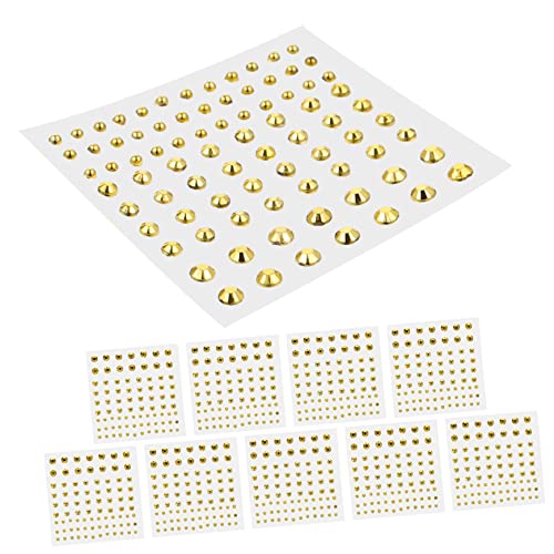 HAWILLOSCH 10 Blatt Selbstklebende Strass Aufkleber Glitzernde Kristallgem Sticker für Diy Bastelprojekte Dekoration für Handys Körper und Partys HAWILLOSCH 10 Blatt Selbstklebende Strass Aufkleber Glitzernde Kristallgem Sticker für Diy Bastelprojekte Dekoration für Handys Körper und Partys von HAWILLOSCH