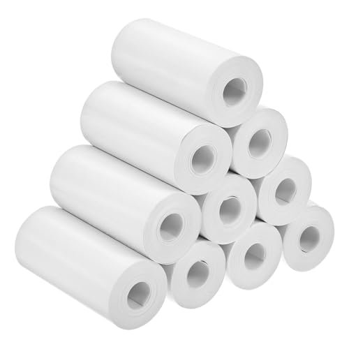 HAWILLOSCH 10 Rollen Pack Thermorollen Thermopapier mit Starker Haftung Klarer Druck Vielseitig Einsetzbar für Etiketten und Sticker Leicht Abreißbar Geeignet für Thermodrucker Langlebiges HAWILLOSCH 10 Rollen Pack Thermorollen Thermopapier mit Starker Haftung Klarer Druck Vielseitig Einsetzbar für Etiketten und Sticker Leicht Abreißbar Geeignet für Thermodrucker Langlebiges von HAWILLOSCH