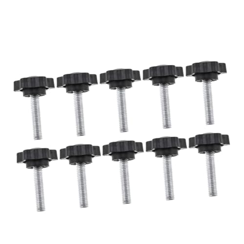 HAWILLOSCH Schraubknöpfe Gewindeknopf 10er-set Schwarzes T-pad Über Gewinde Gesichert Einfache Installation HAWILLOSCH Schraubknöpfe Gewindeknopf 10er-set Schwarzes T-pad Über Gewinde Gesichert Einfache Installation von HAWILLOSCH