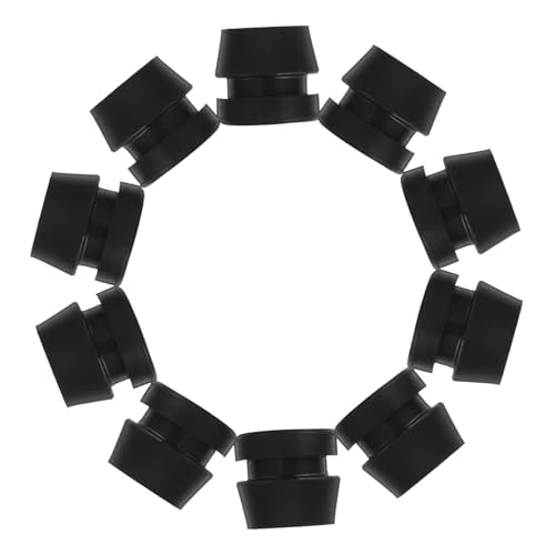 HAWILLOSCH 10 Stück Teiliges Gummi Stoßdämpfer für Benzin Kettensägen Vibrationsdämpfende Ringpuffer Verschleißfestes Vibrations Pad Geeignet für Professionelle und Private Forstarbeiten von HAWILLOSCH