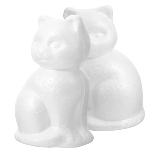 HAWILLOSCH 10 Stück Teiliges Katzenförmige Schaumstoffmodelle für DIY Bastelmaterial für Partyprojekte Bemalbare Tierformen für Unvergessliche Feiern HAWILLOSCH 10 Stück Teiliges Katzenförmige Schaumstoffmodelle für DIY Bastelmaterial für Partyprojekte Bemalbare Tierformen für Unvergessliche Feiern von HAWILLOSCH