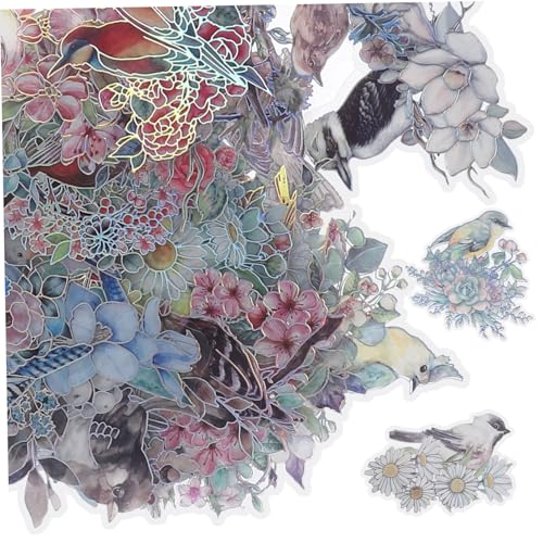 HAWILLOSCH 100 Stück Holografische Blumenaufkleber Selbstklebende Pet Sticker für Scrapbooking Tagebuch und Diy Bastelprojekte Dekorative Materialien für Gestaltung HAWILLOSCH 100 Stück Holografische Blumenaufkleber Selbstklebende Pet Sticker für Scrapbooking Tagebuch und Diy Bastelprojekte Dekorative Materialien für Gestaltung von HAWILLOSCH