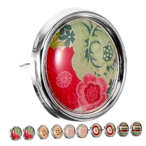 HAWILLOSCH 100stücke Mini Metallbrads Für Papierkunsthandwerk Bunte Papierklammern Für Scrapbooking Karten Bastelarbeiten Und Dekorationen HAWILLOSCH 100stücke Mini Metallbrads Für Papierkunsthandwerk Bunte Papierklammern Für Scrapbooking Karten Bastelarbeiten Und Dekorationen von HAWILLOSCH