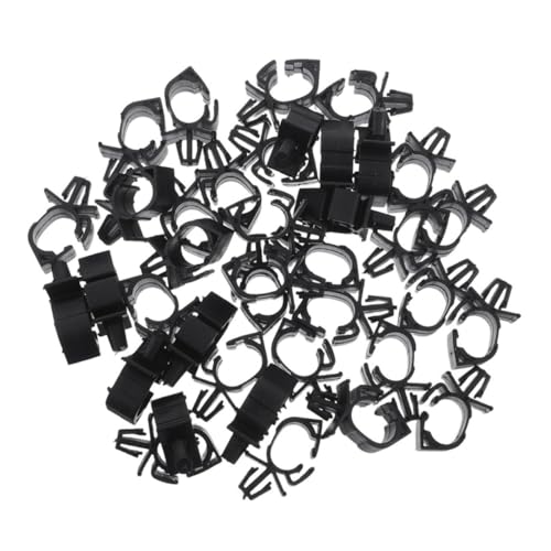 HAWILLOSCH 100Stücke Kabelhalter für Fahrzeugkabelbaum Robuste Clips zur Kabelorganisation Installieren für Massenfixierung und Langlebige Nutzung von HAWILLOSCH