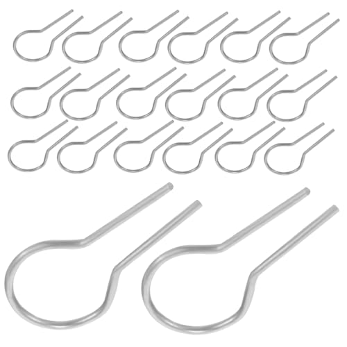 HAWILLOSCH 100st Werkzeuge Zum Brennen Von Töpferwaren Hängender Draht Schrauben Stifte Ofendraht Für Perlen Bausätze Set Zum Aufhängen Von Bildern Kleiderbügel Feuerfeste Nadel Metall von HAWILLOSCH