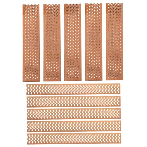 HAWILLOSCH 10stücke Holz Kerzendochte Rauchfrei Knistern Kerzenkerne DIY Bastelmaterial Für Handgemachte Kerzen Ohne Sockel Gitterdesign HAWILLOSCH 10stücke Holz Kerzendochte Rauchfrei Knistern Kerzenkerne DIY Bastelmaterial Für Handgemachte Kerzen Ohne Sockel Gitterdesign von HAWILLOSCH