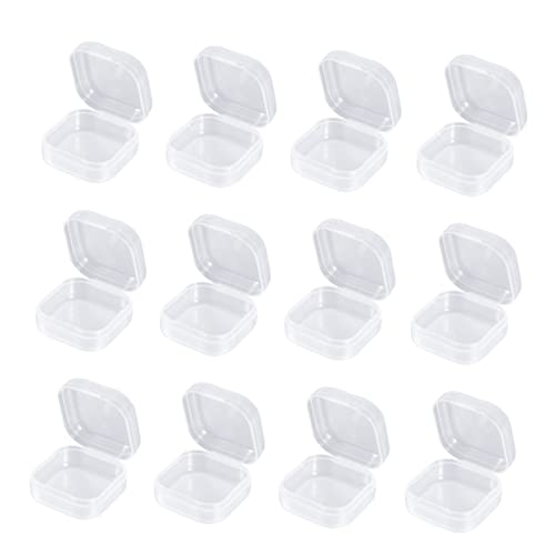 HAWILLOSCH 12stücke Transparente Mini-kunststoffboxen Aufbewahrungsbehälter Aus Rechteckige Organizer-Boxen Kleine Durchsichtige Behälter Schnappverschlüsse Für Bastelarbeiten Und Schmuck HAWILLOSCH 12stücke Transparente Mini-kunststoffboxen Aufbewahrungsbehälter Aus Rechteckige Organizer-Boxen Kleine Durchsichtige Behälter Schnappverschlüsse Für Bastelarbeiten Und Schmuck von HAWILLOSCH