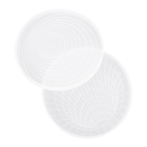 HAWILLOSCH 2 Stück 3D -Untersetzerform Tassenmatte selber machen Schalenmatten-Gießform DIY-Teetassen-Mattenform Handwerk DIY Form Runde Schalenform Schalenpads selber formen Kieselgel Weiß HAWILLOSCH 2 Stück 3D -Untersetzerform Tassenmatte selber machen Schalenmatten-Gießform DIY-Teetassen-Mattenform Handwerk DIY Form Runde Schalenform Schalenpads selber formen Kieselgel Weiß von HAWILLOSCH