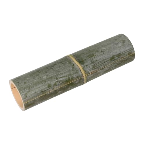 HAWILLOSCH 2stücke Bambus Wasserrohre Halb Offene Kanäle Für Gartenbrunnen Flexible Installation Zubehör Für Außenbereiche Teich Und Landschaftsgestaltung von HAWILLOSCH