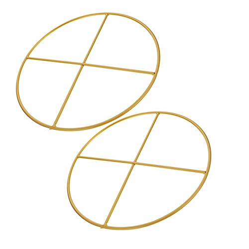 HAWILLOSCH 2 Stück Goldene Eisenringe für DIY Kränze Robuste Bastelringe für Kreative Wanddekorationen und Handwerksprojekte HAWILLOSCH 2 Stück Goldene Eisenringe für DIY Kränze Robuste Bastelringe für Kreative Wanddekorationen und Handwerksprojekte von HAWILLOSCH